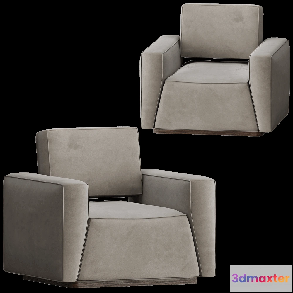 1610676 - Modenature - Armchair Geep 3D Max