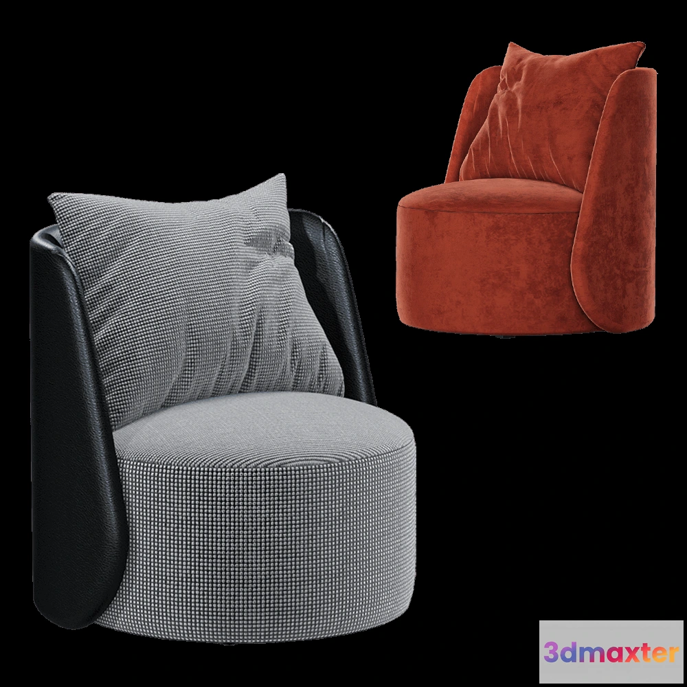 1610746 - Nobonobo - Armchair Pyora II 3D Max