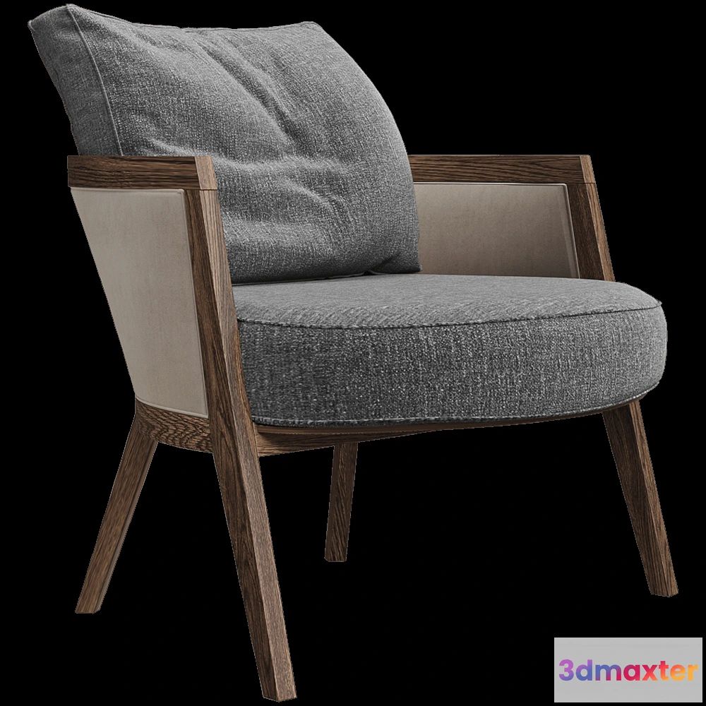 1610778 - Pacini & Cappellini  - Armchair Cocoon 3D Max