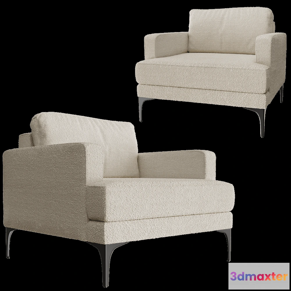 1610822 - Partisan - Armchair Fisht 3D Max