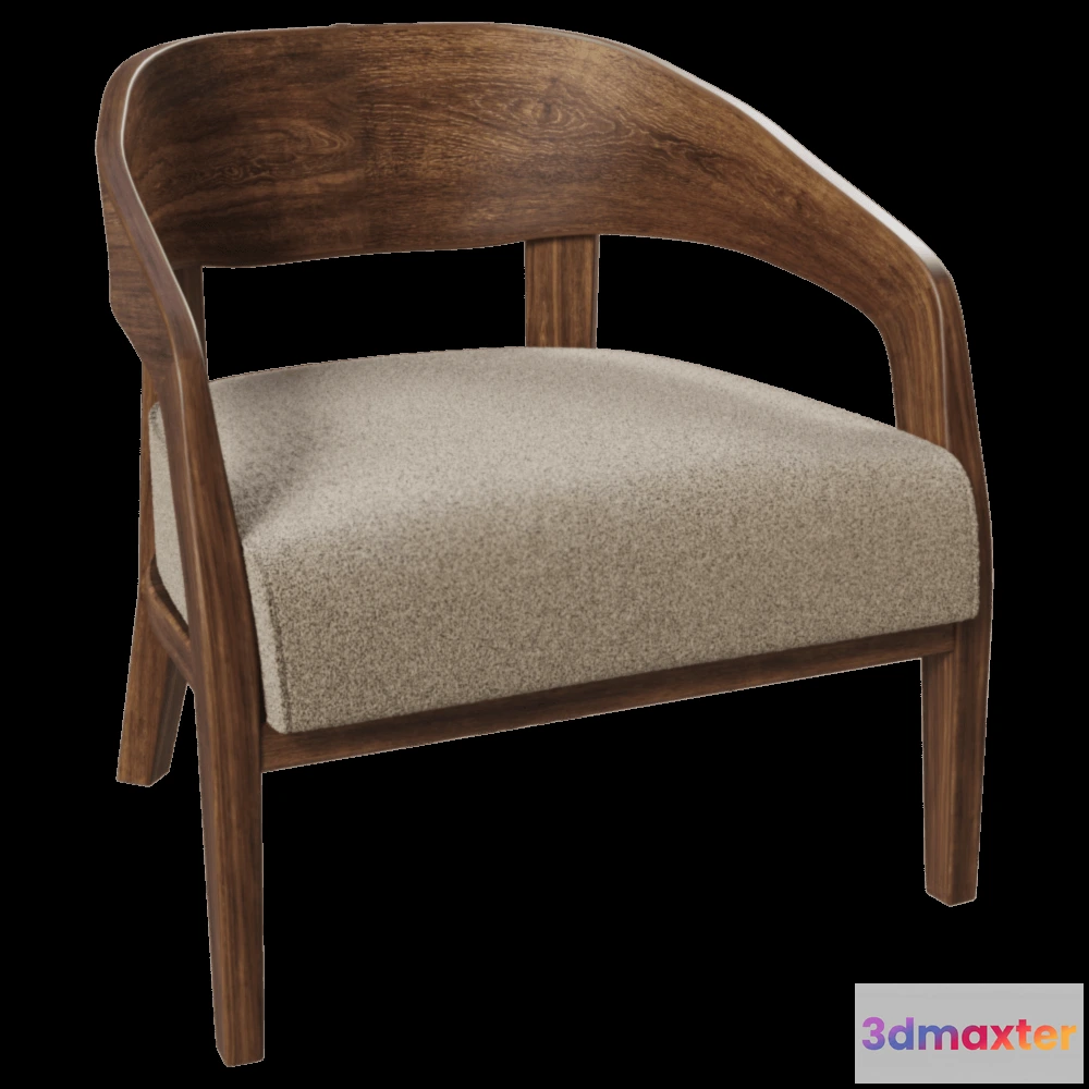 1610840 - Porada - Armchair ALBA 3D Max