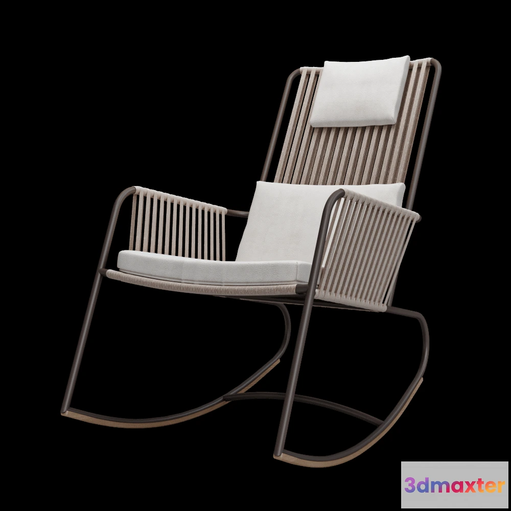 1610856 - Pradex - Rocker chair Cooper 3D Max