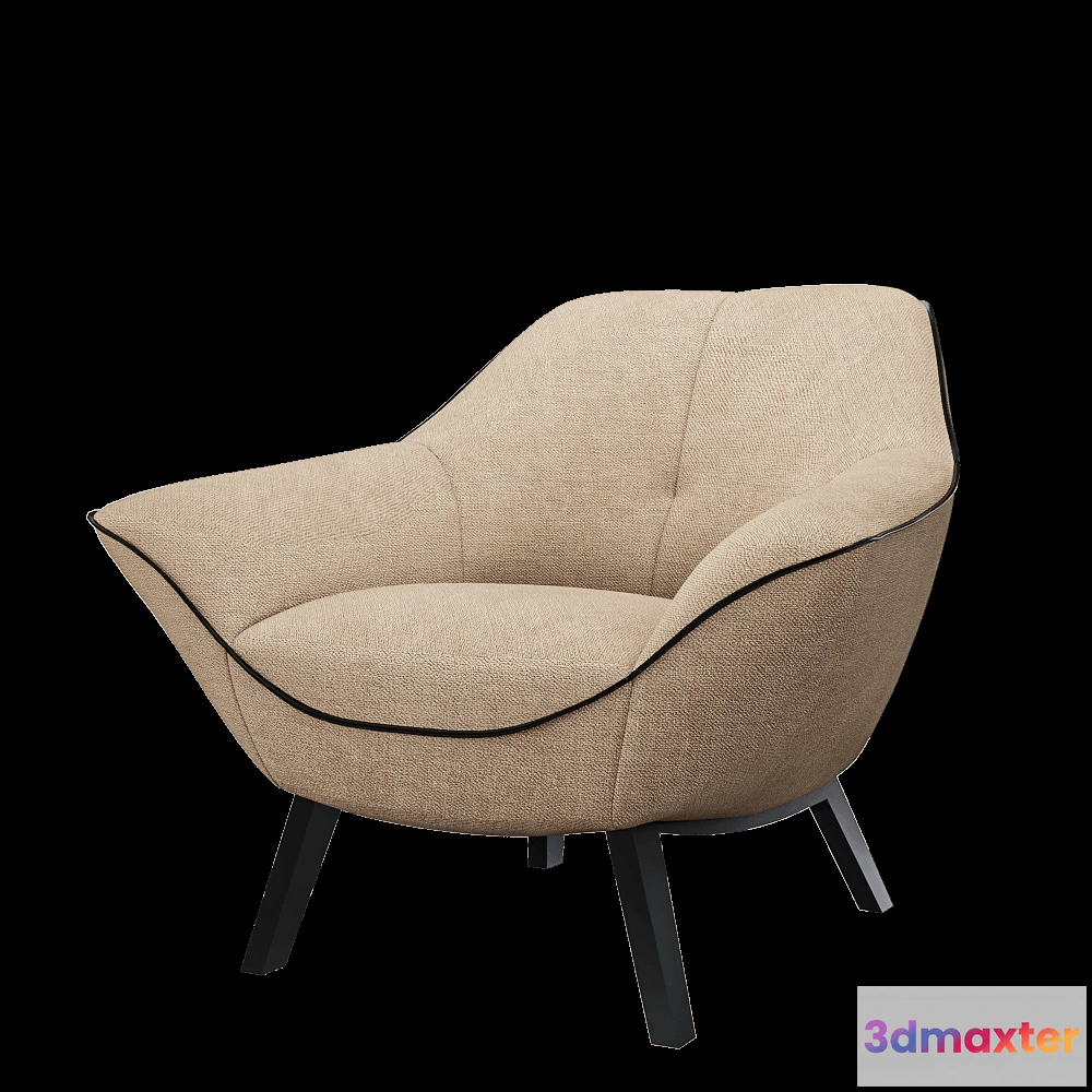 1610886 - Rom - Armchair Rico 3 3D Max