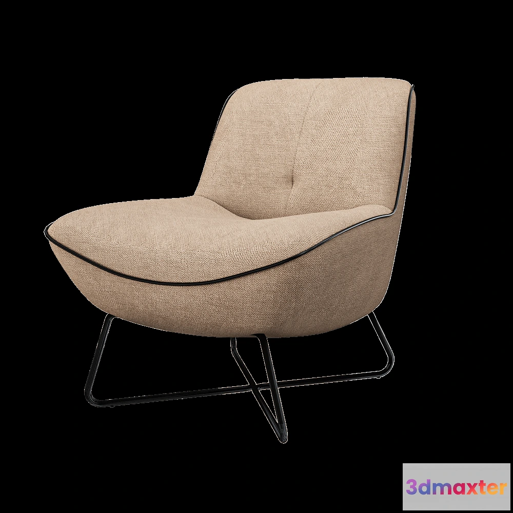 1610888 - Rom - Armchair Rico 2 3D Max
