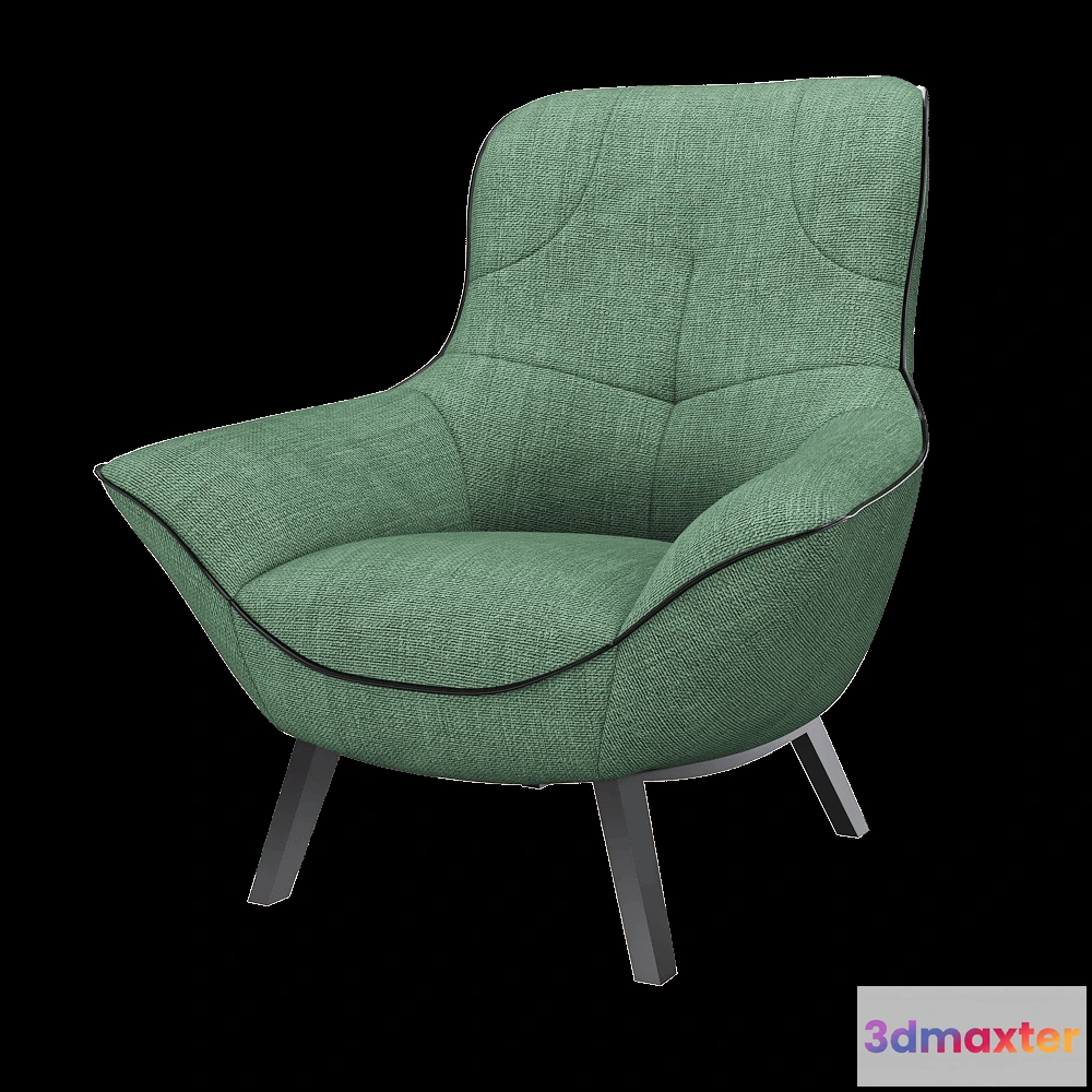 1610890 - Rom - Armchair Rico 1 3D Max