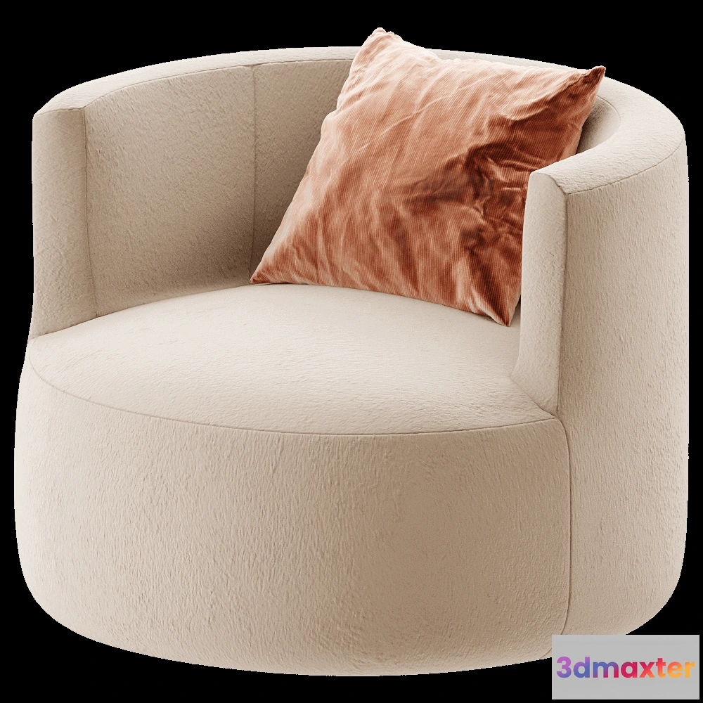 1610930 - Saba  - Armchair Saba 3D Max