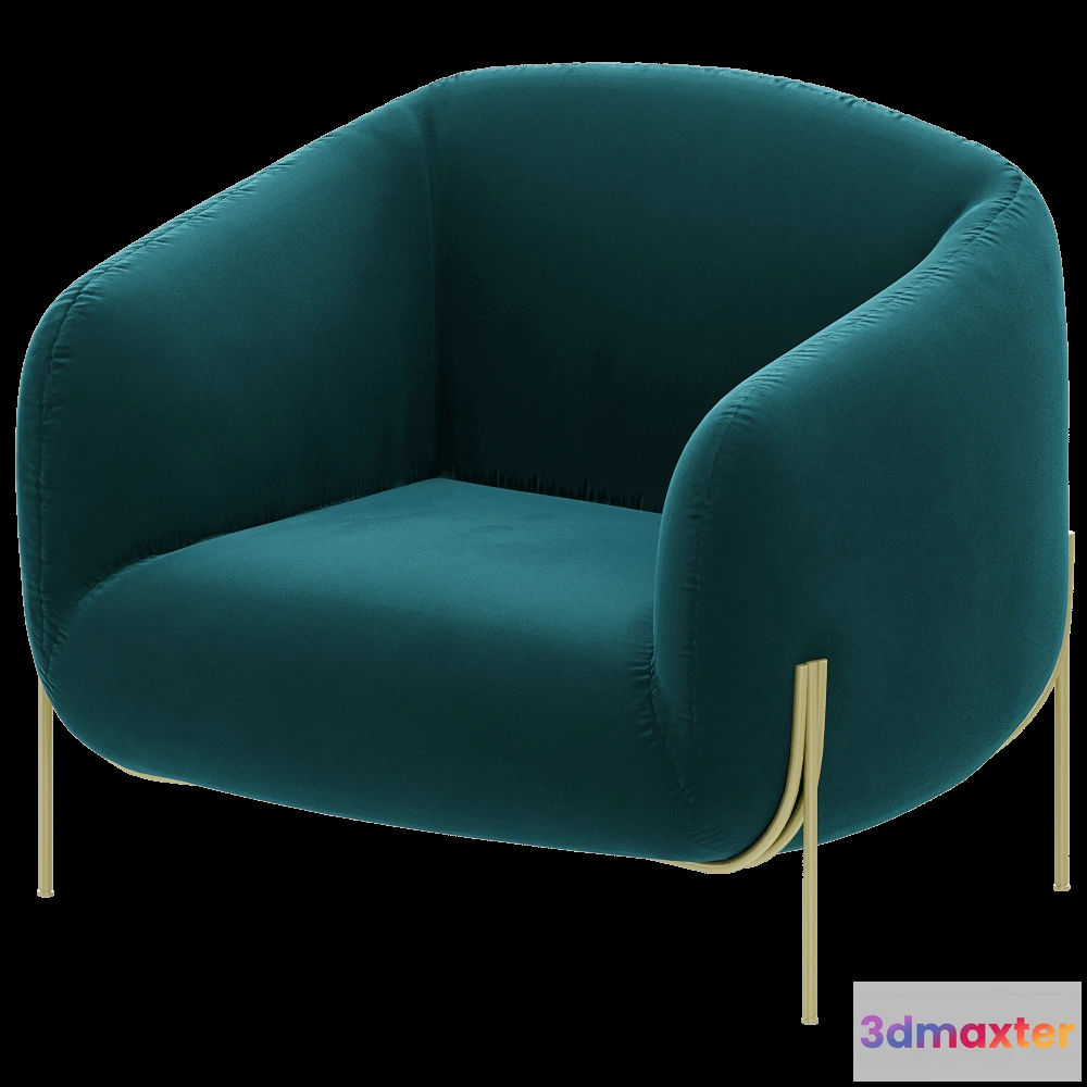 1610950 - Saba  - Armchair Geo 3D Max