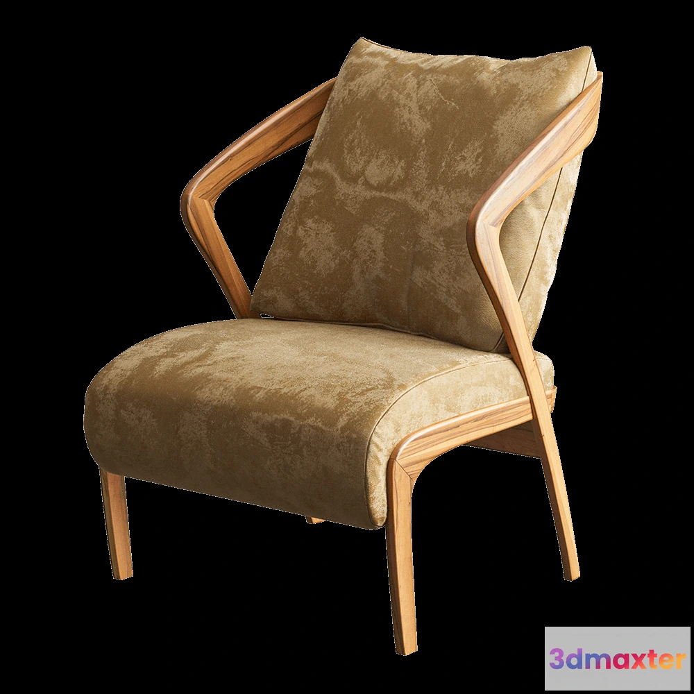 1611134 - Teak House - Armchair Marina Rodeo 3D Max