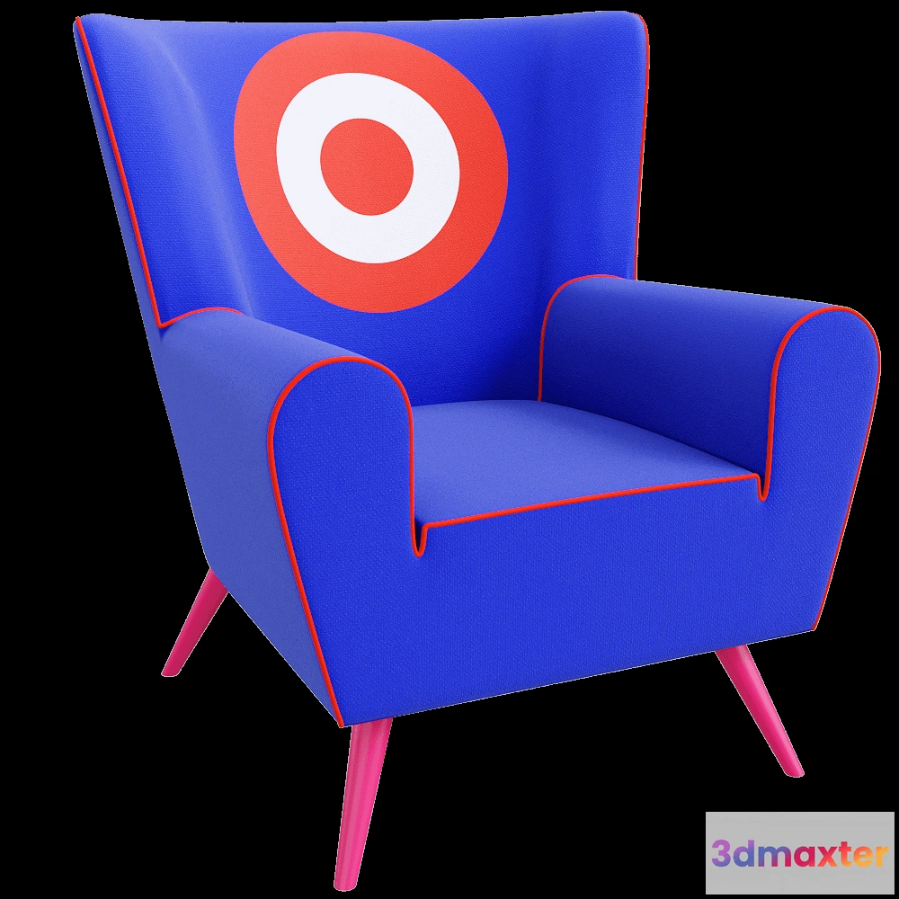 1611164 - The Pop Label - Armchair Target 3D Max