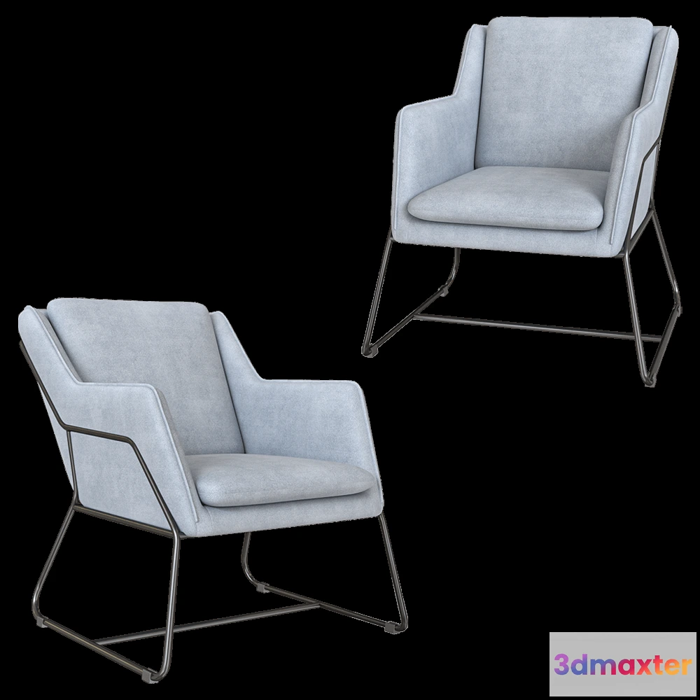 1611206 - Top concept - Armchair Alex 3D Max