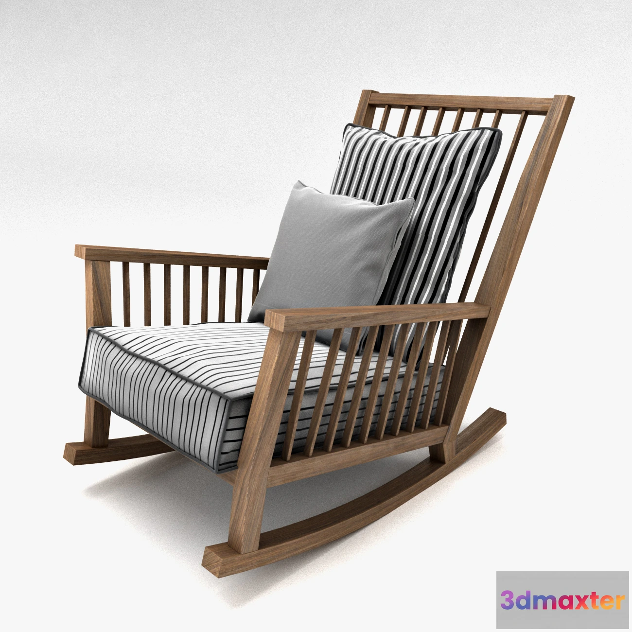 1611864 - furniture - Rocking armchair 01 3D Max