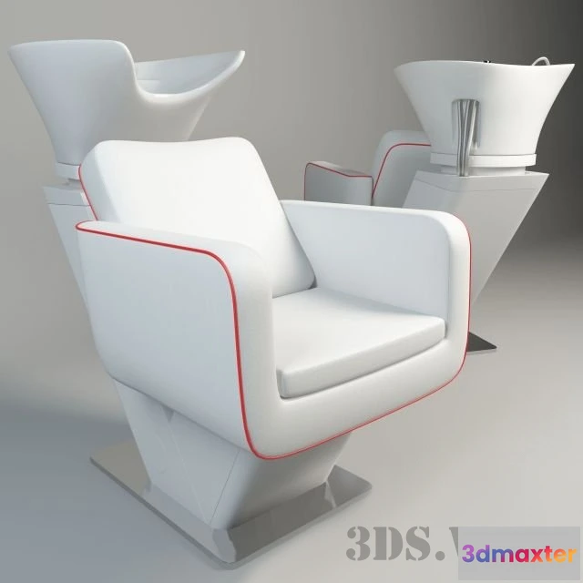 1613096 - furniture - OM-X Optima wash armchair 3D Max