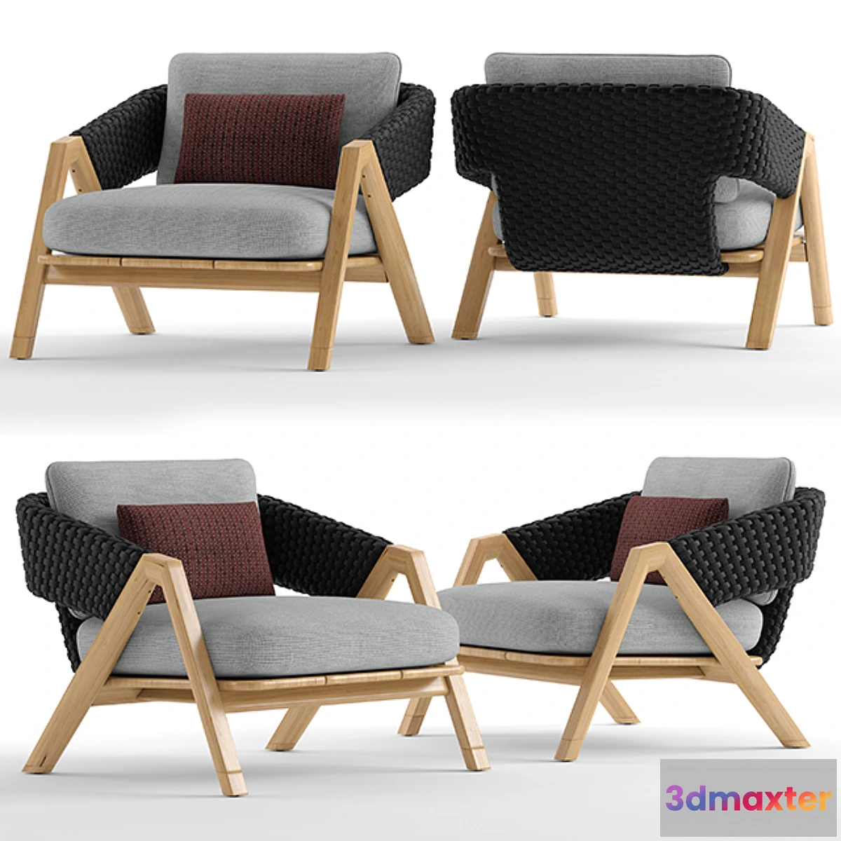 542399 - Ethimo knit armchair