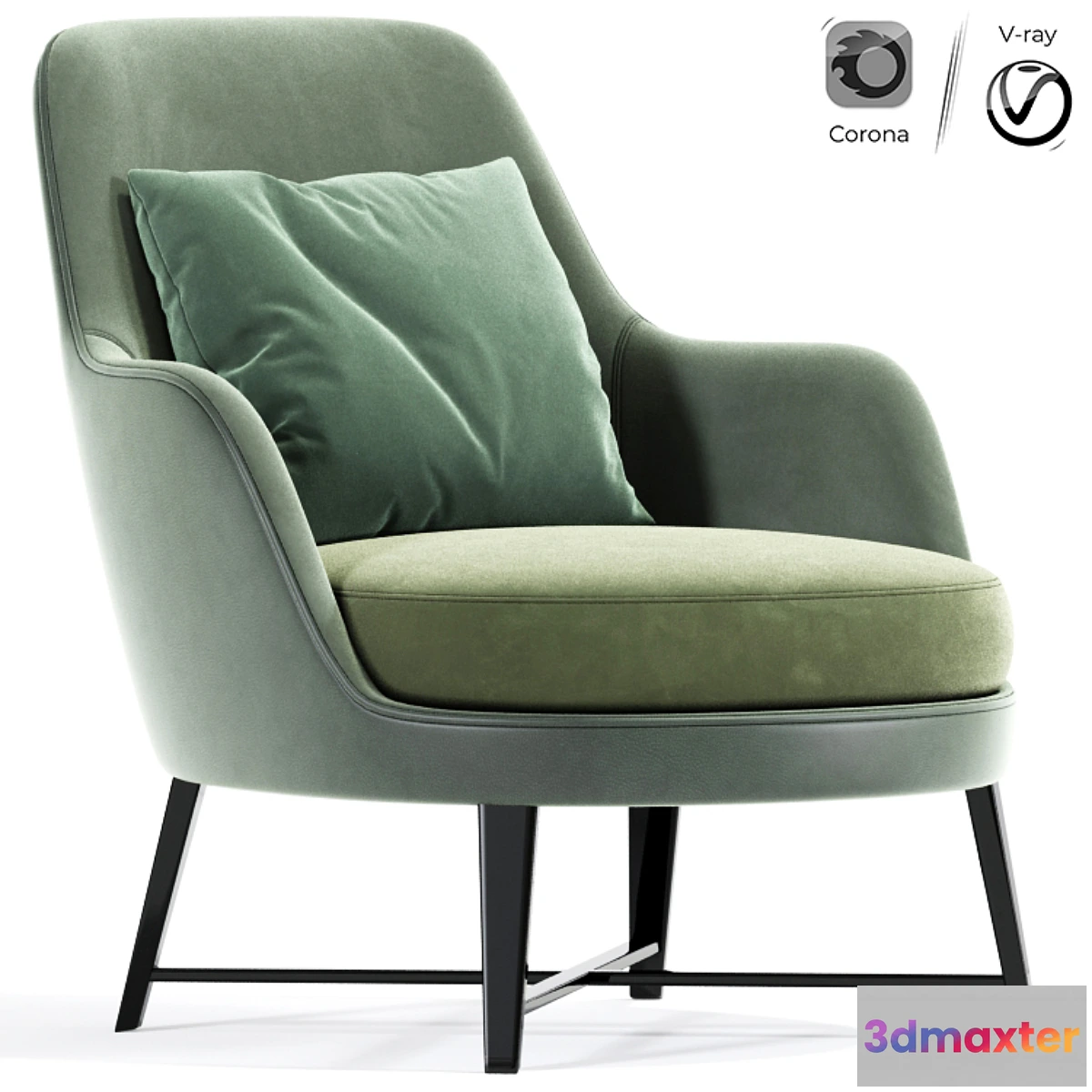 543465 - Guscio Armchair Flexform