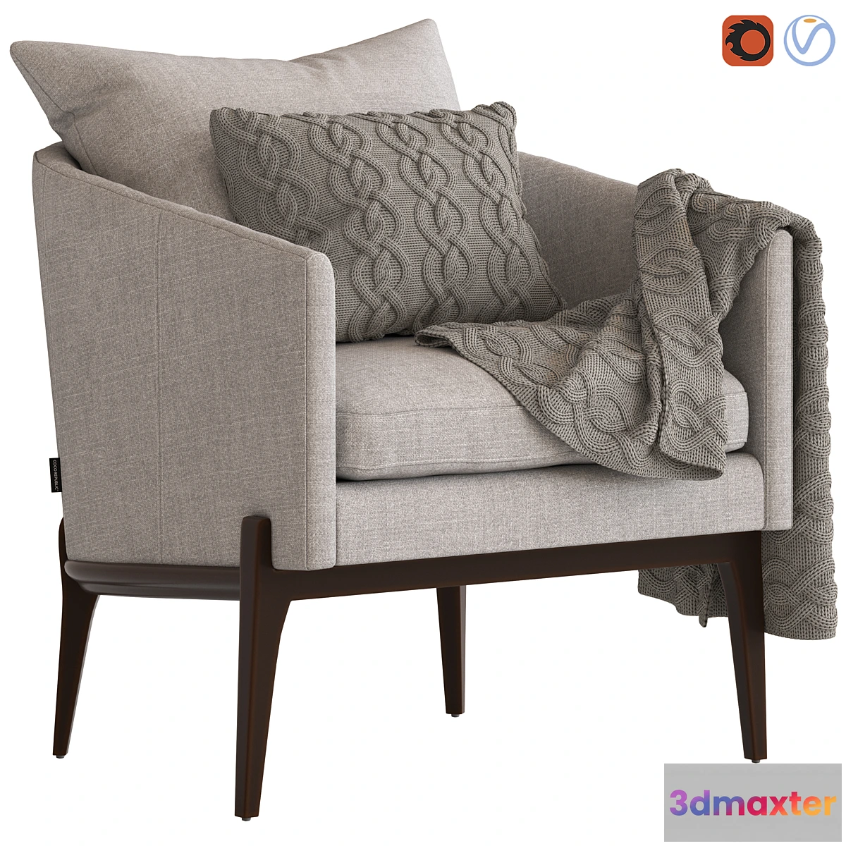 551575 - Coco Republic Miller Chair