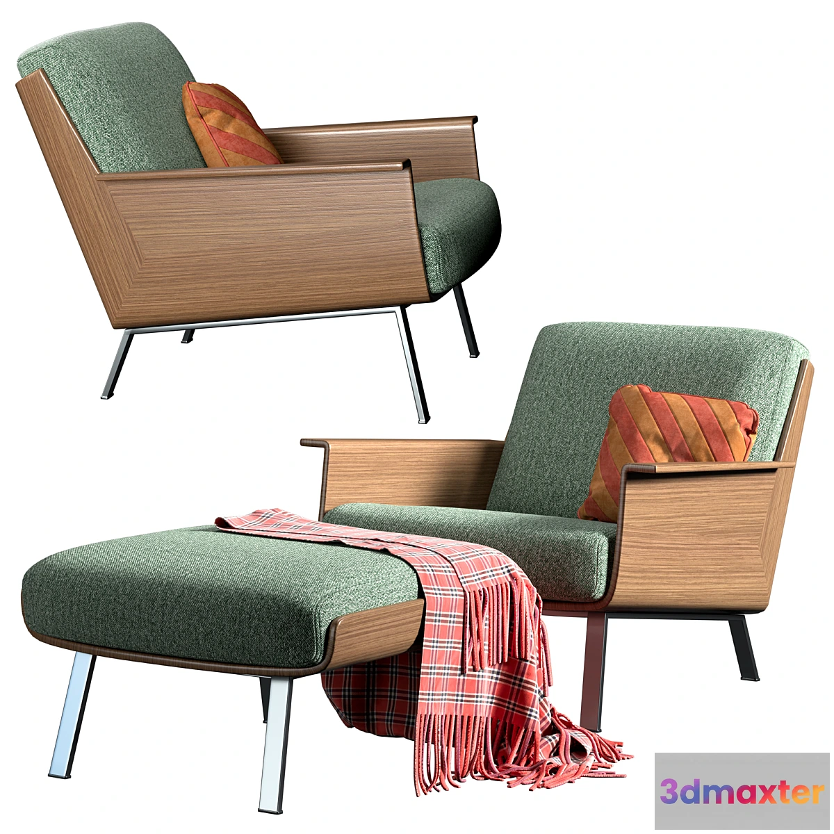 551663 - Minotti daiki armchair