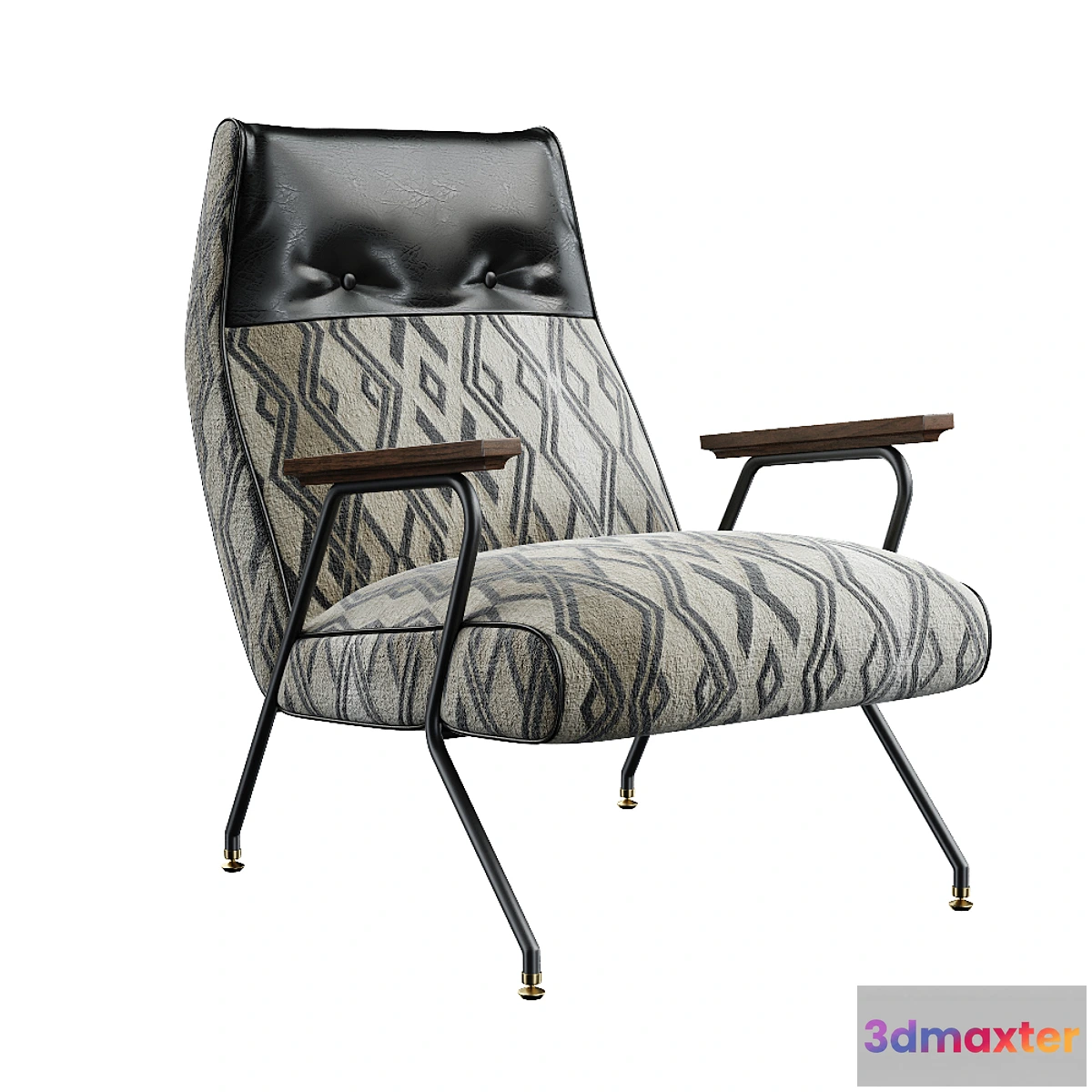 551931 - Monochromatic Quentin Chair
