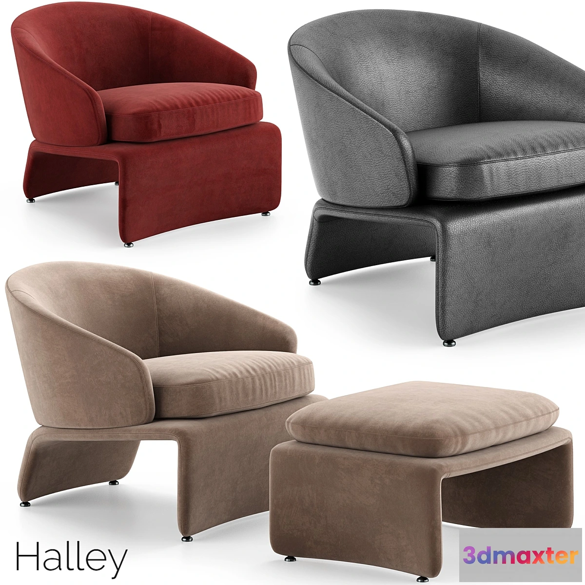 552019 - Minotti Halley Armchair