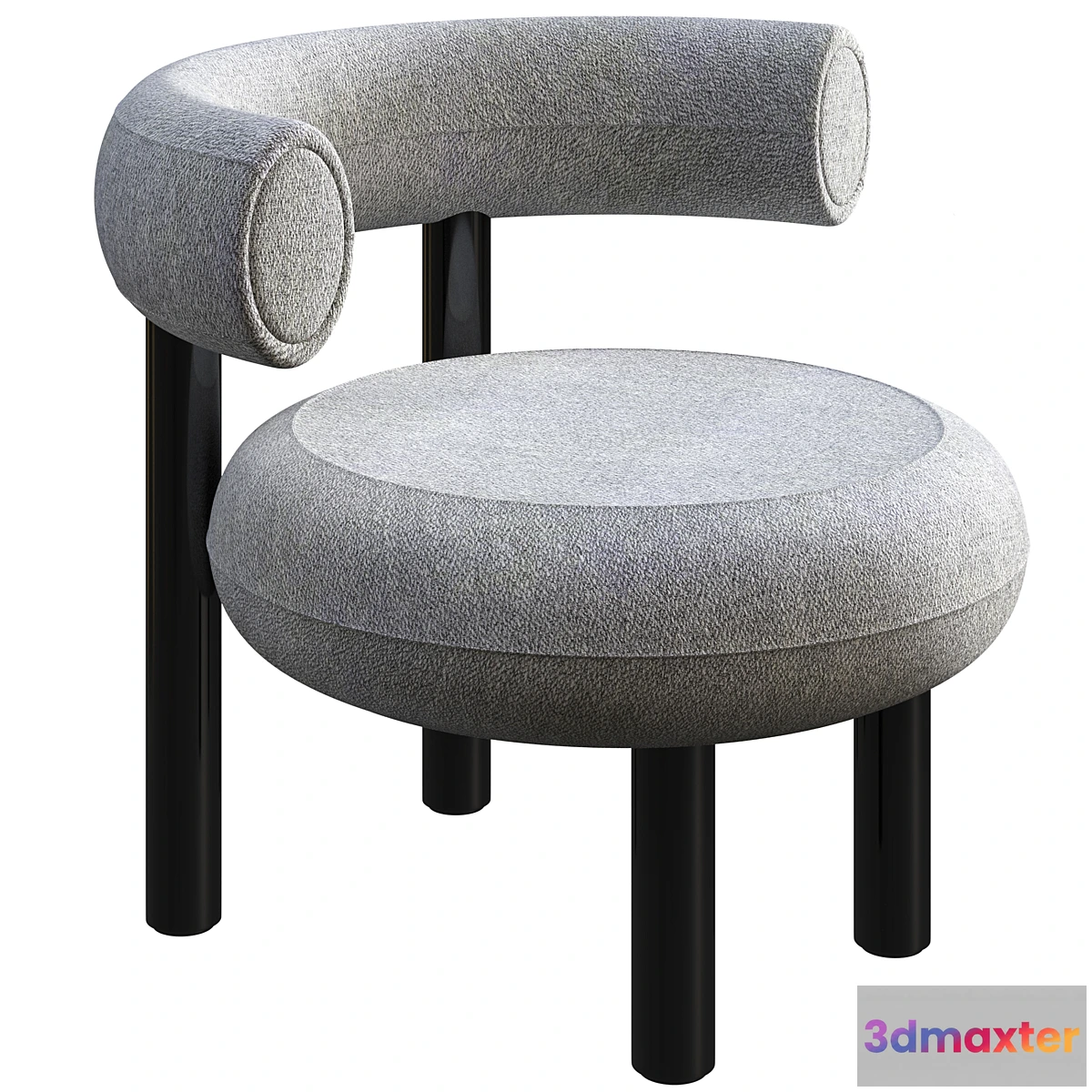552563 - Chair Tom Dixon Fat Micro Boucle