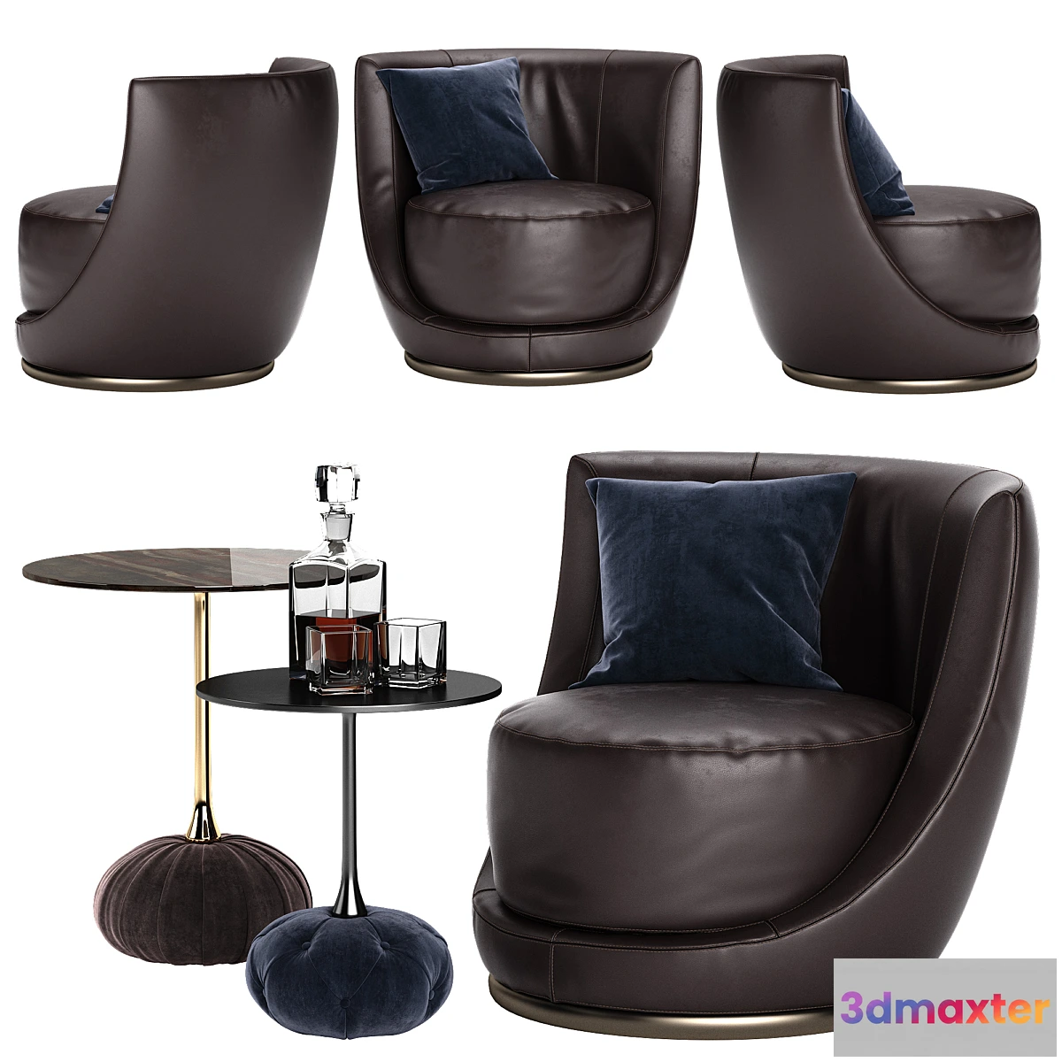 552657 - Longhi laurent chair
