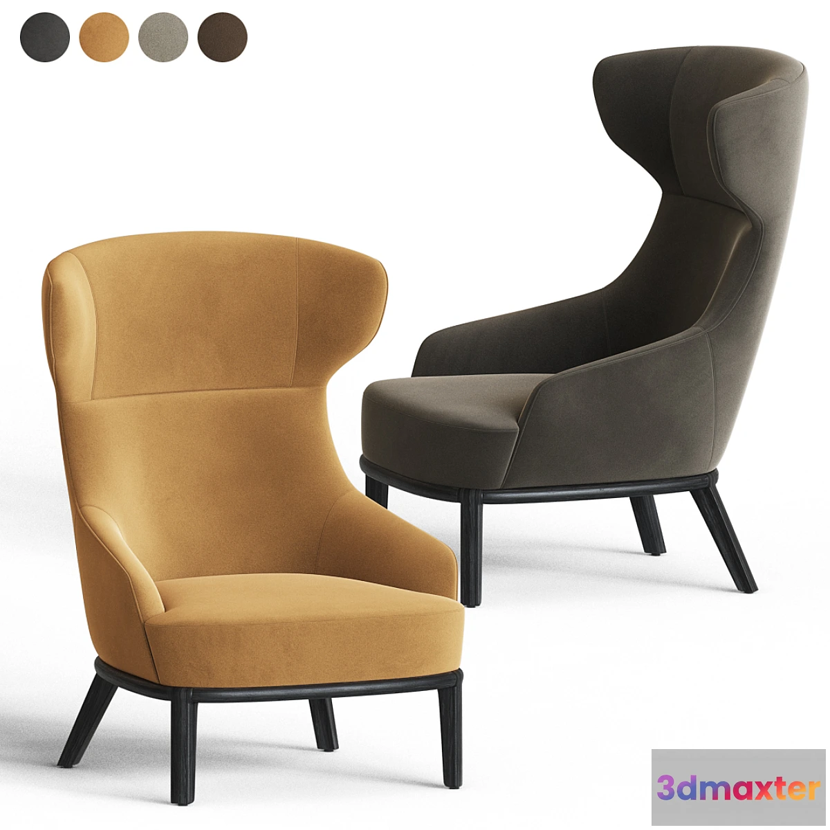 552677 - Eve Wing Back Armchair Parla Design