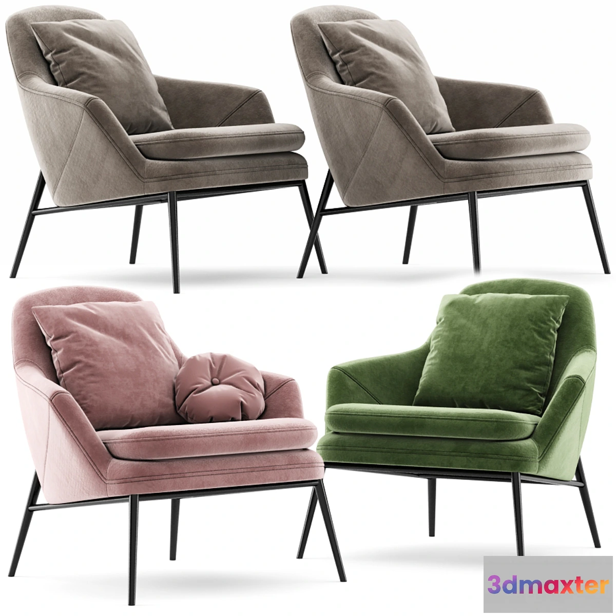 552703 - Hug armchair