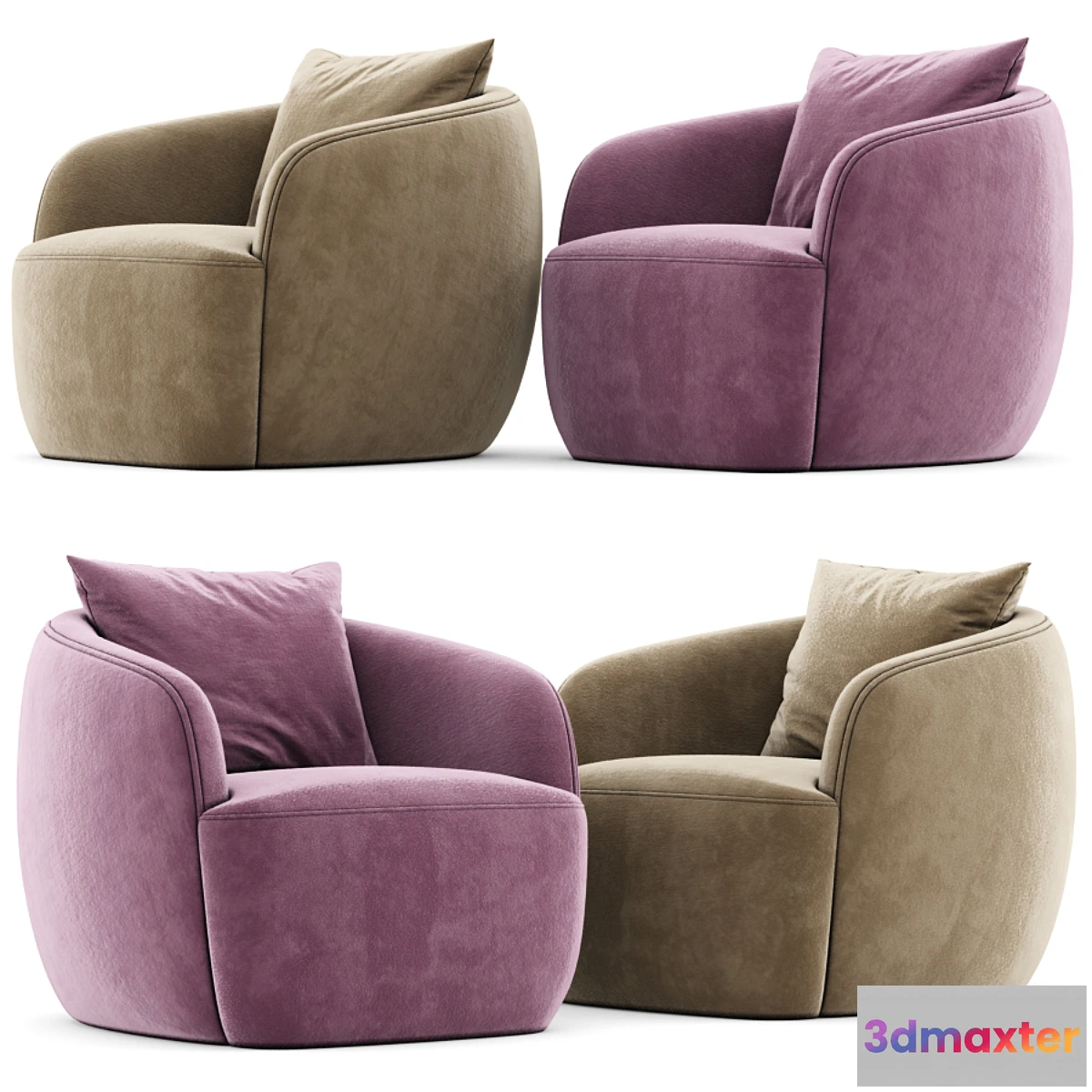 552811 - Gwyneth boucle chair