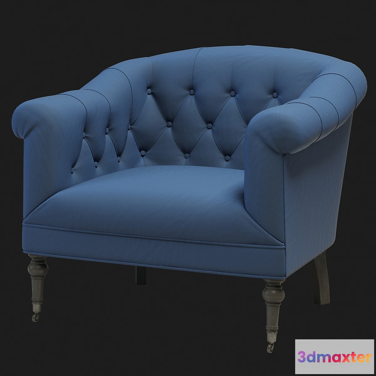 583608 - Eichholtz Bentley Chair Blue