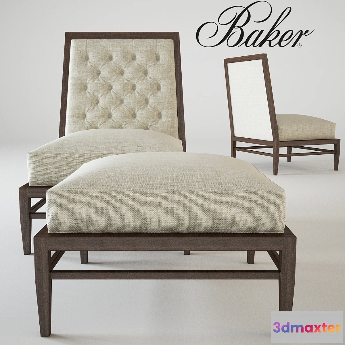 583804 - Baker Repartee Slipper Chair