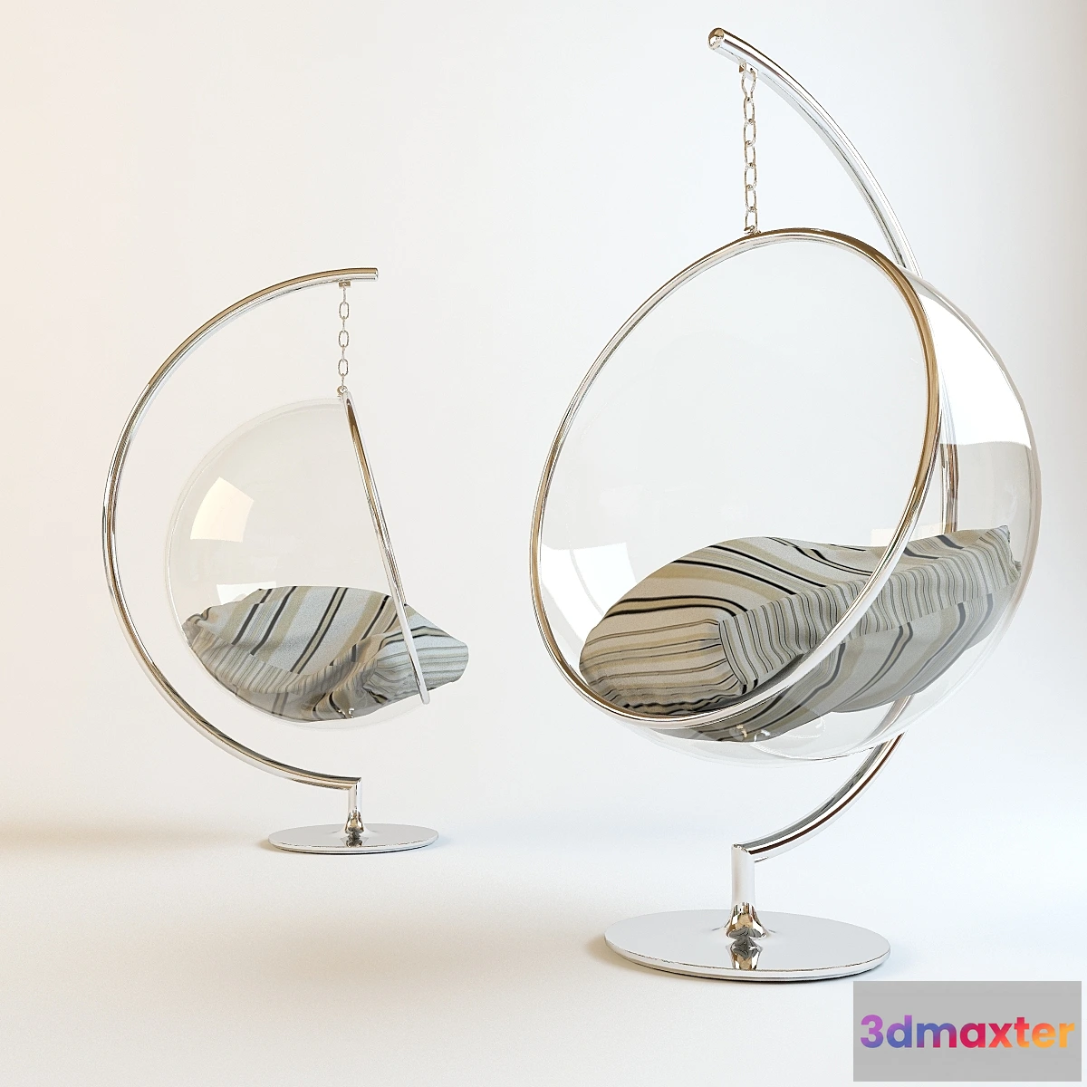 584294 - BUBBLE chair on stand