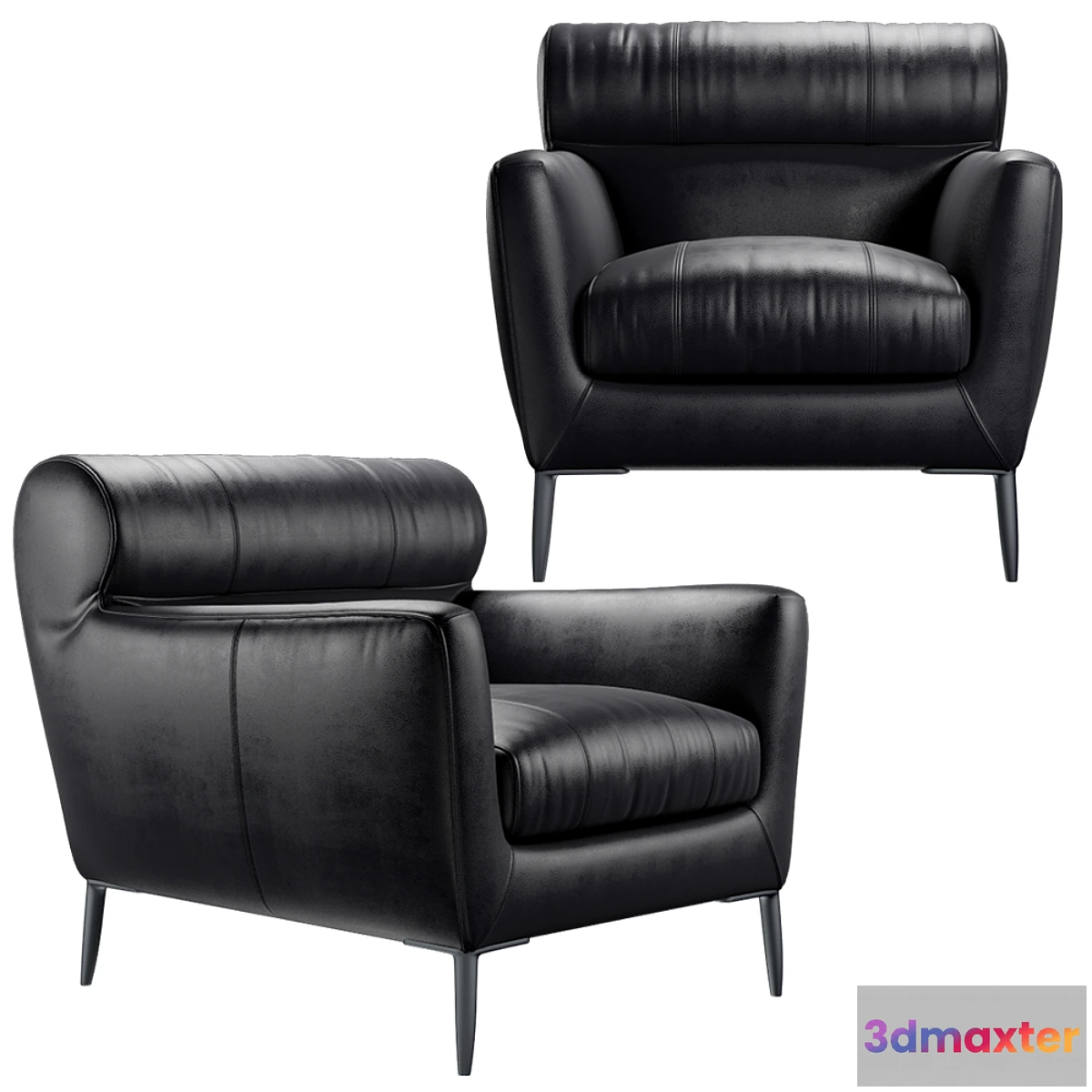 584448 - Roche Bobois POLTRONA VIRGULE