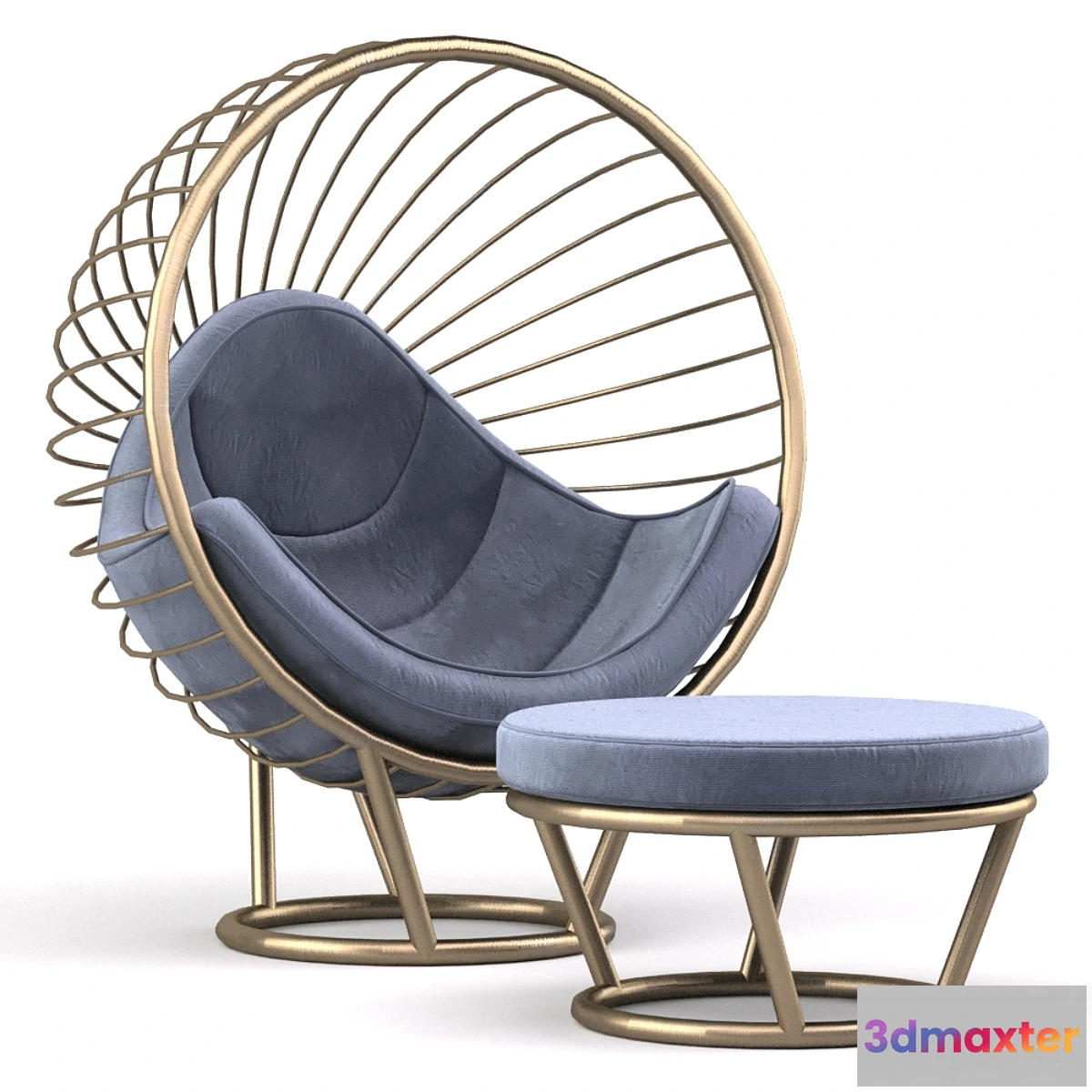 595257 - Metal Hanging Chair