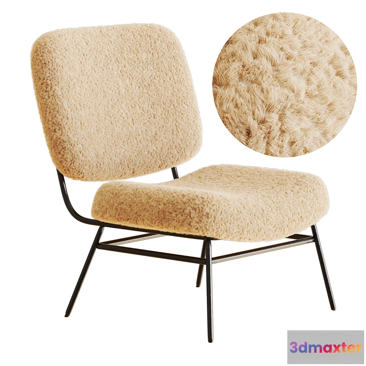 595939 - ZARA HOME FAUX SHEARLING CHAIR