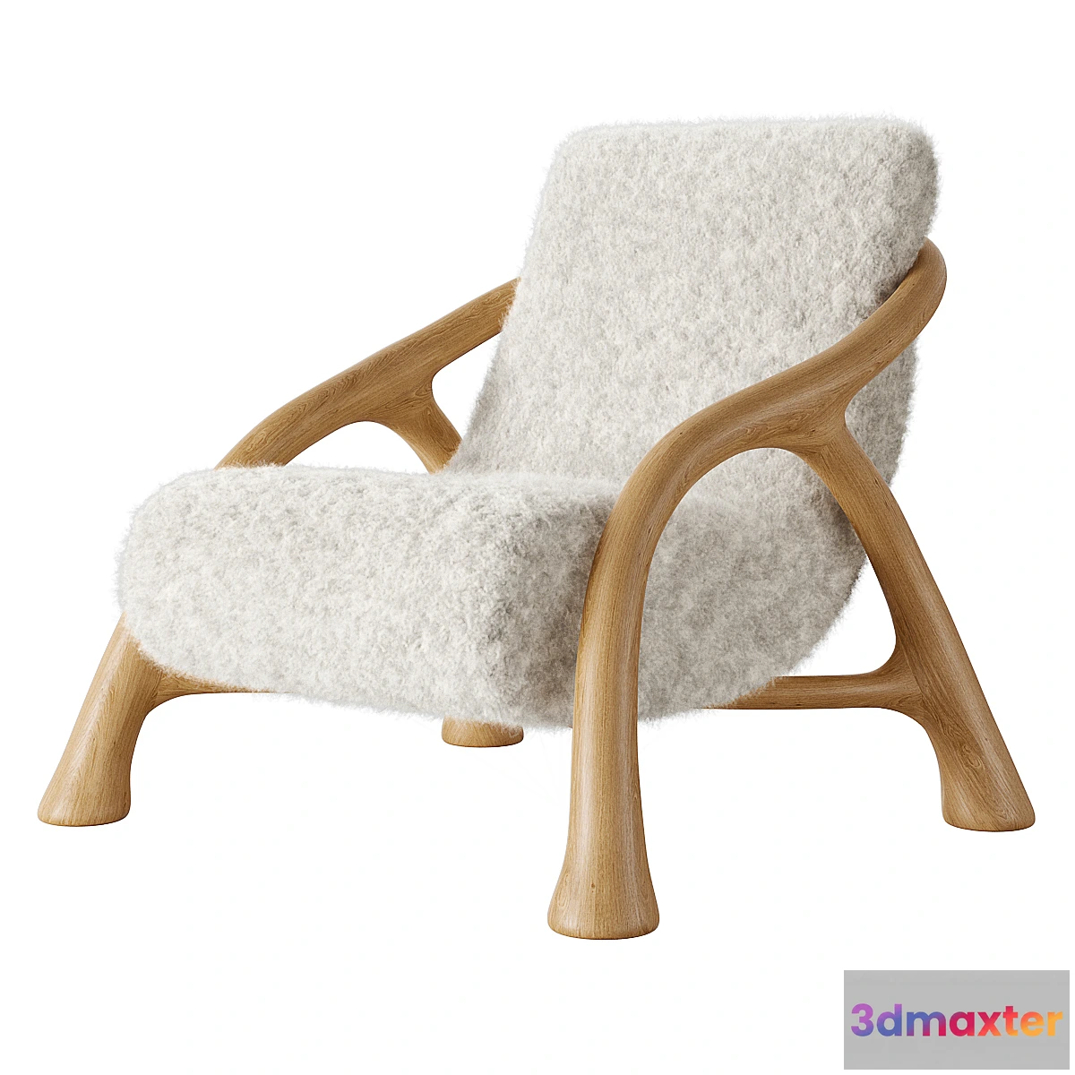 596113 - Saccomanno Dayot Yaka Oak Chair