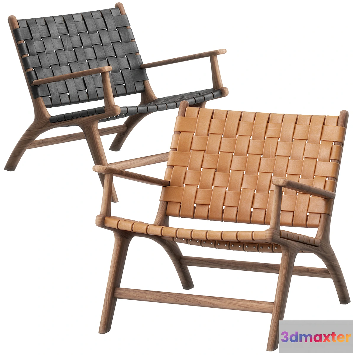 596561 - MALAND LEATHER ARMCHAIR