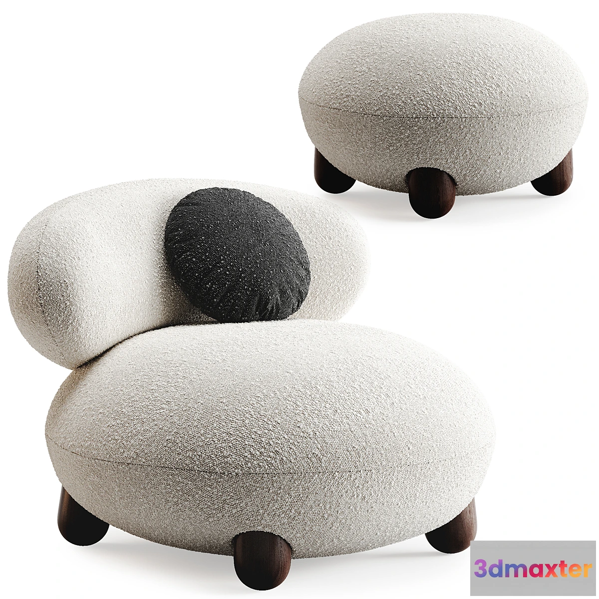 596625 - Flock Lounge Chair By Noom