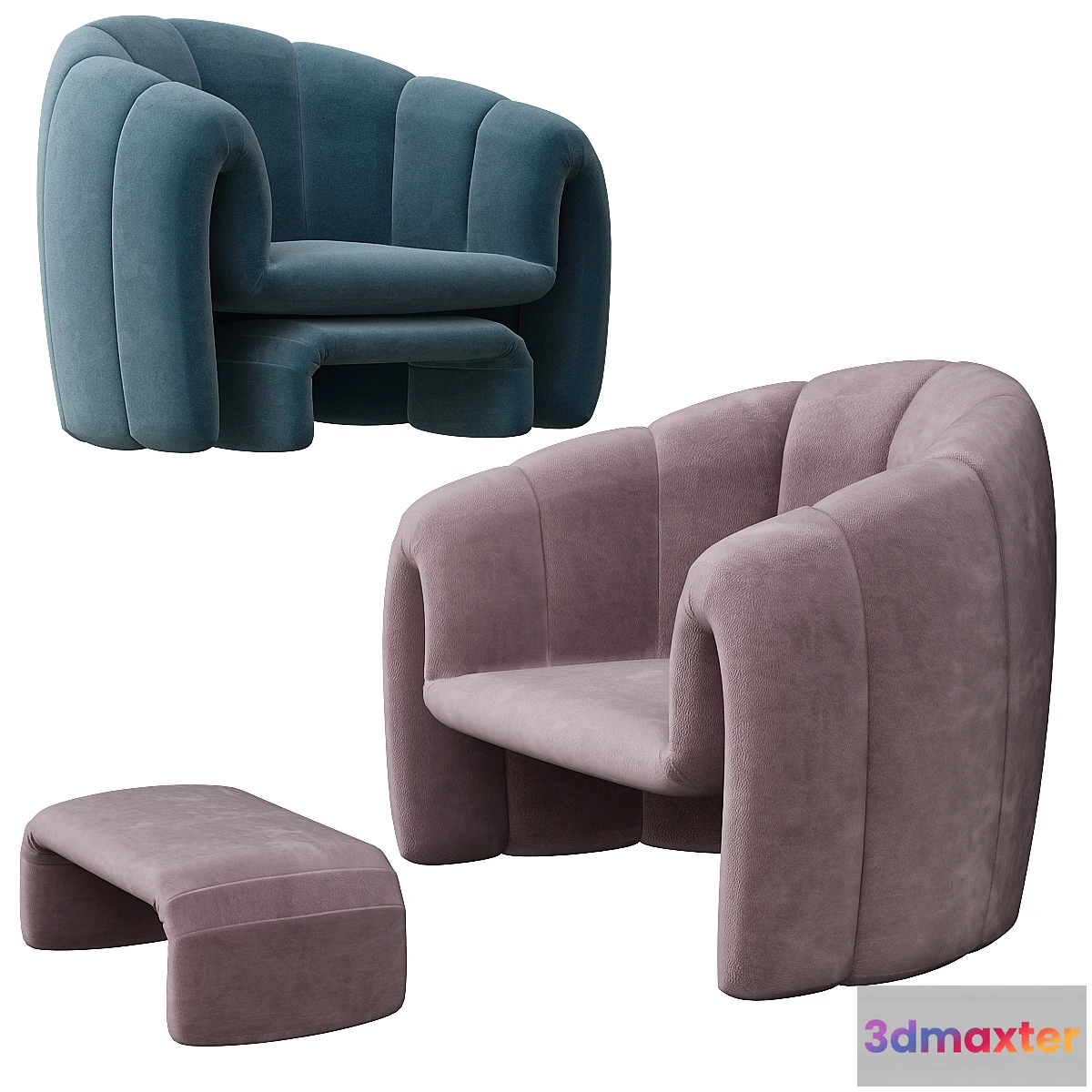 596811 - Asnaghi shell poltrona