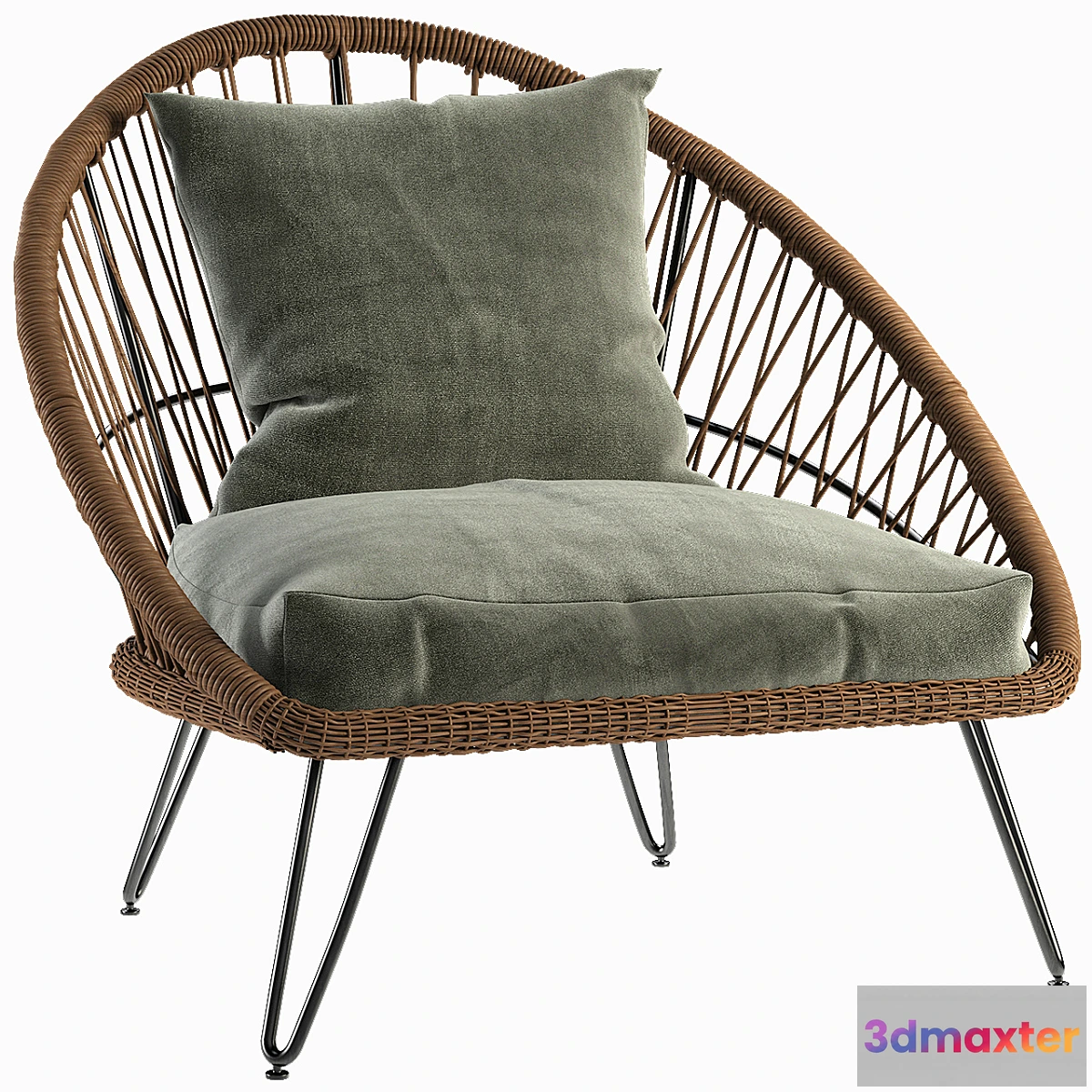597181 - Outdoor Armchair Realistic