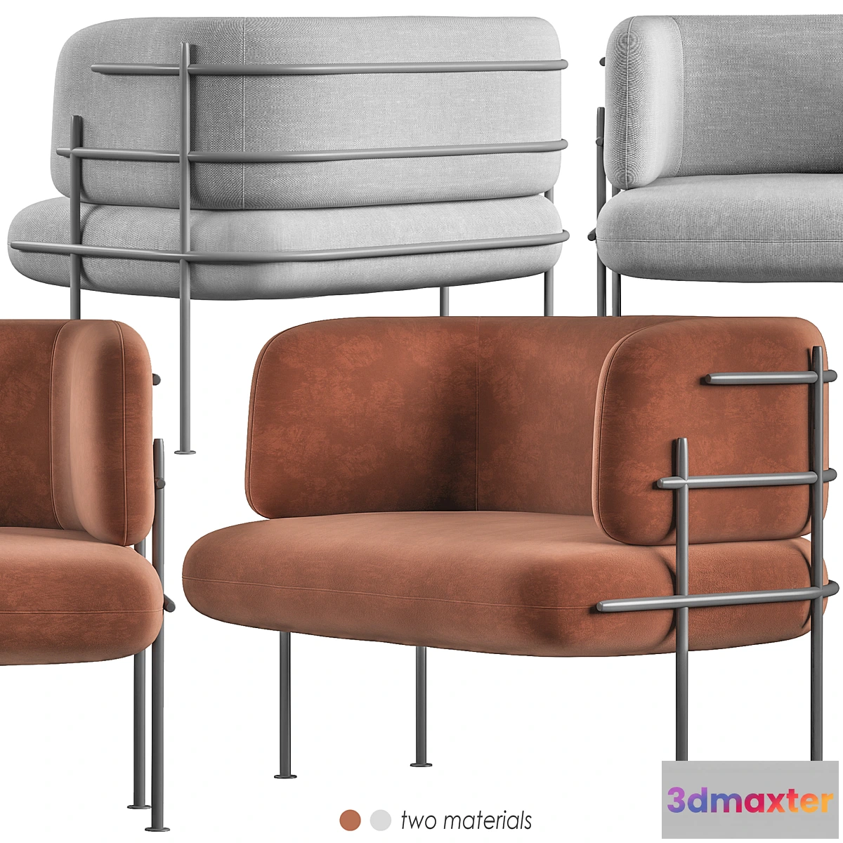 597453 - Wire Minimal Armchair