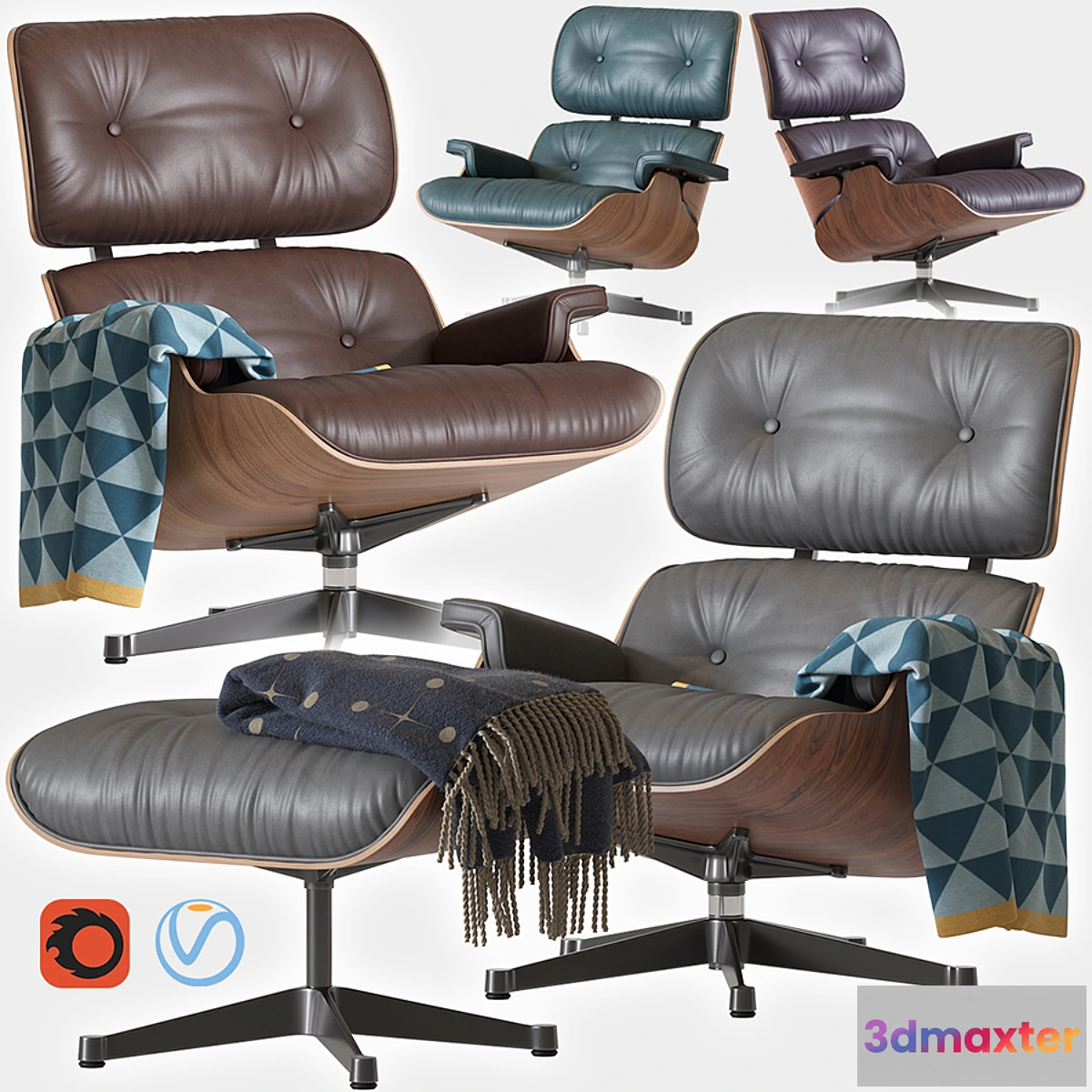 597493 - Eames Lounge Chair - No.2