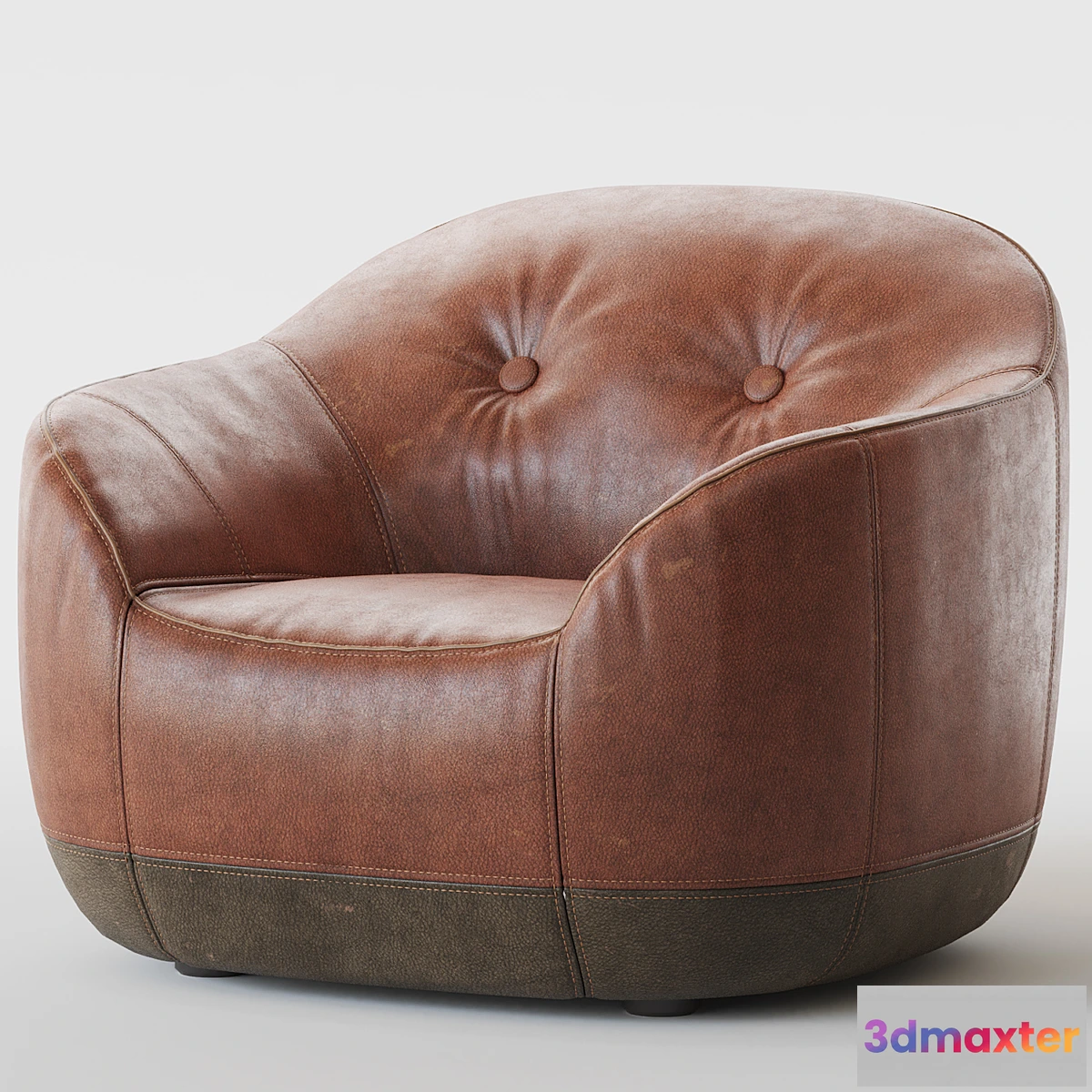597645 - Armchair Natuzzi Furrow