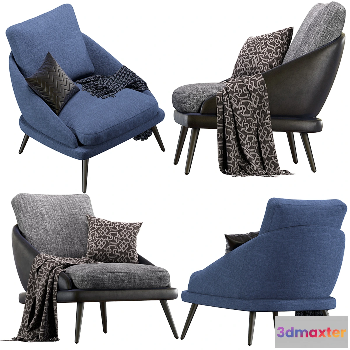 597927 - Armchair Minotti LAWSON