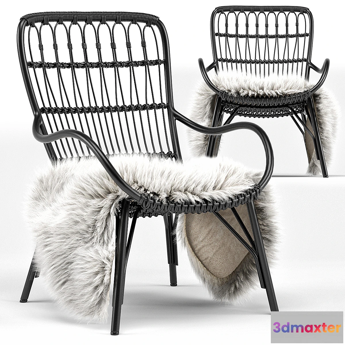 597953 - Medan Graphite Lounge Chair