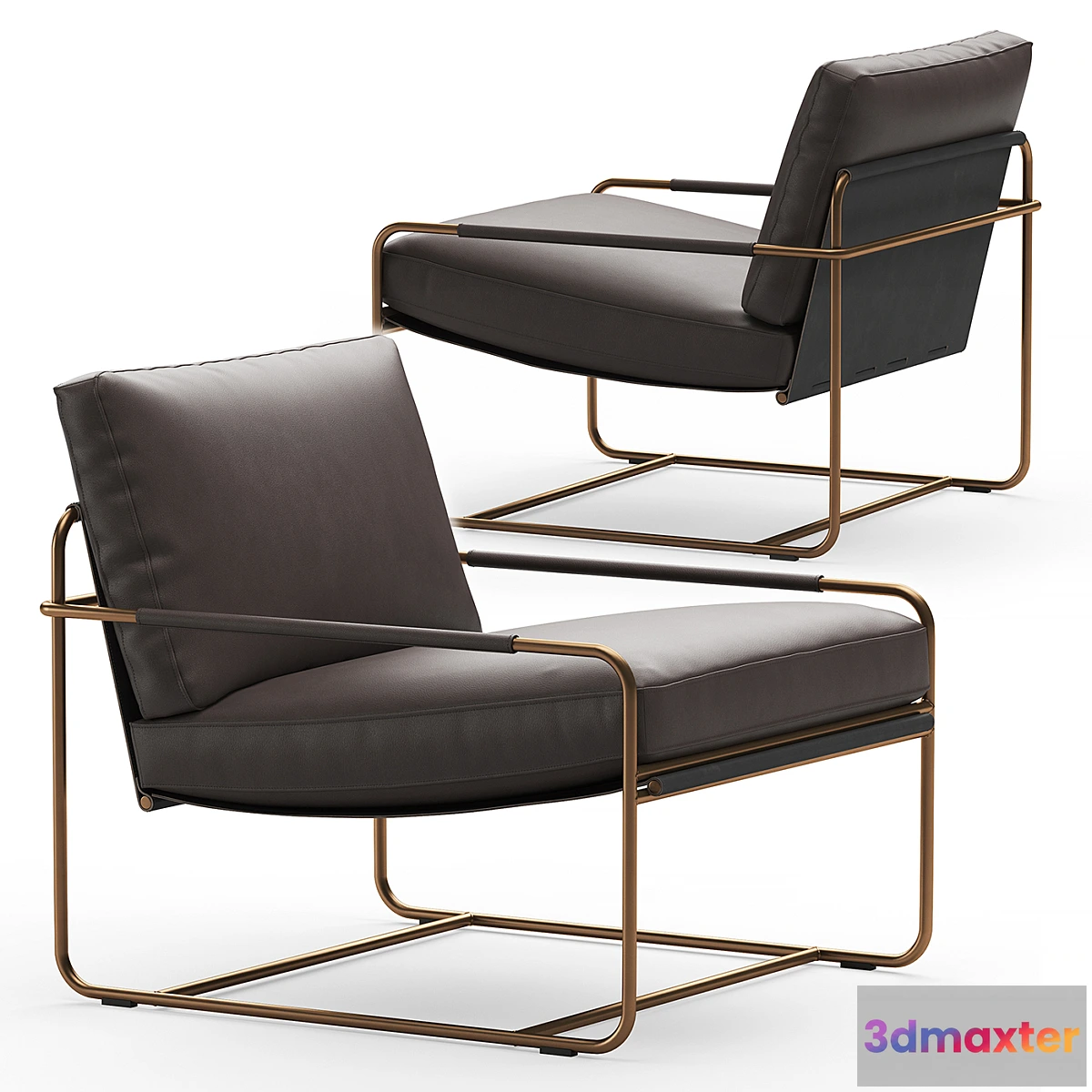 598021 - Riviera frag leather chair