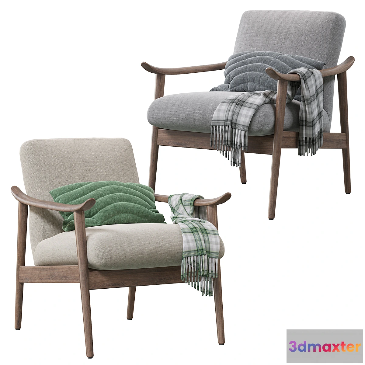 598071 - Mid-Century Show Wood Chair