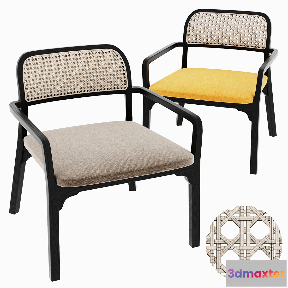 598453 - Kurf Rattan Lounger
