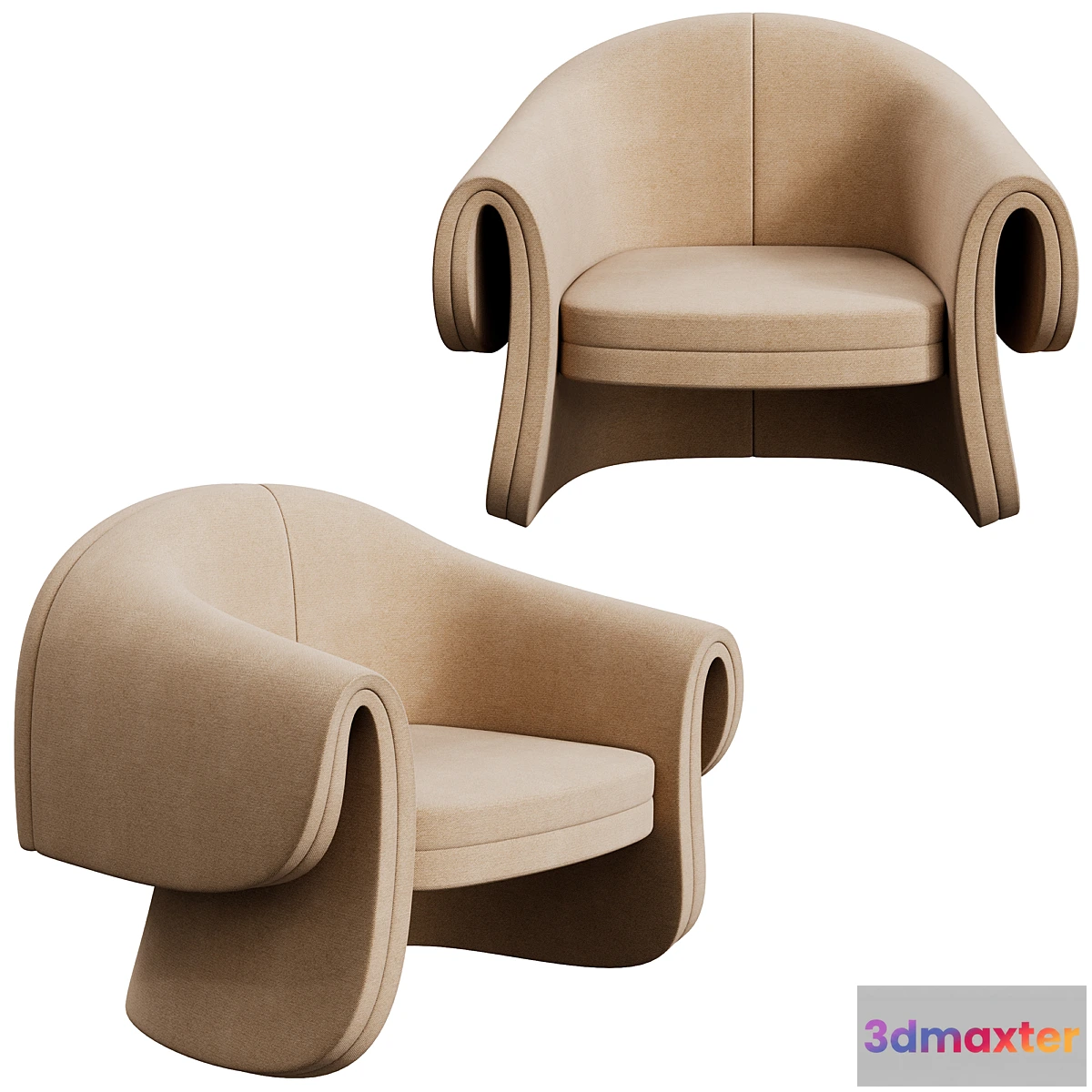 598469 - Modern armchair 3