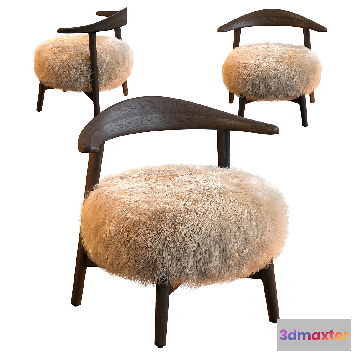 598521 - Matador shearling chair