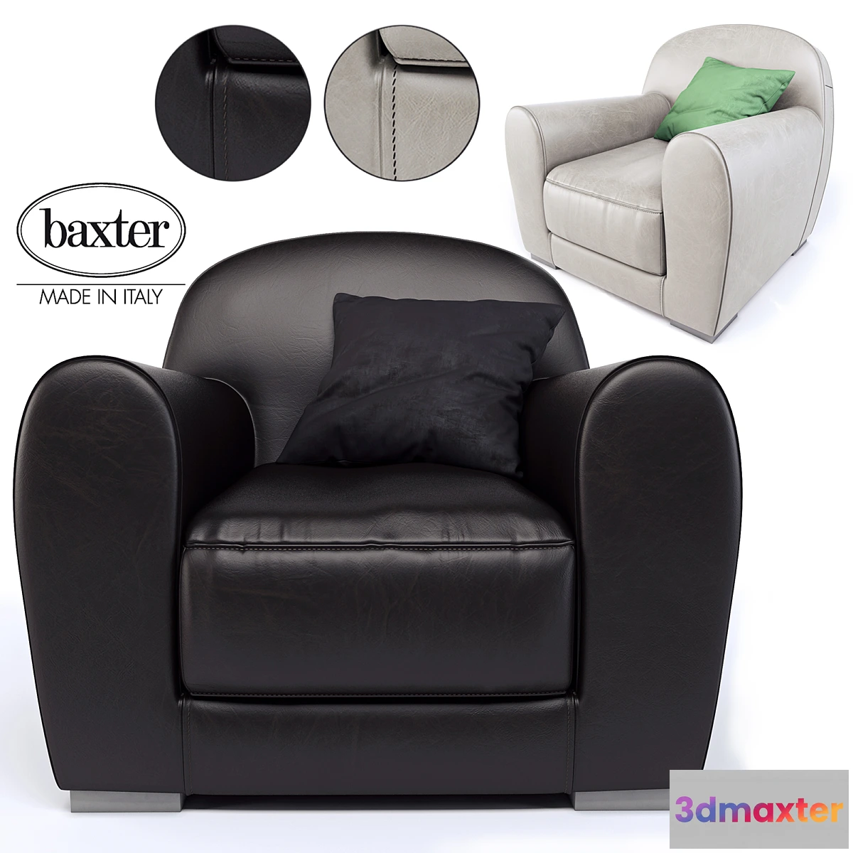 598669 - Baxter Amburgo Armchair
