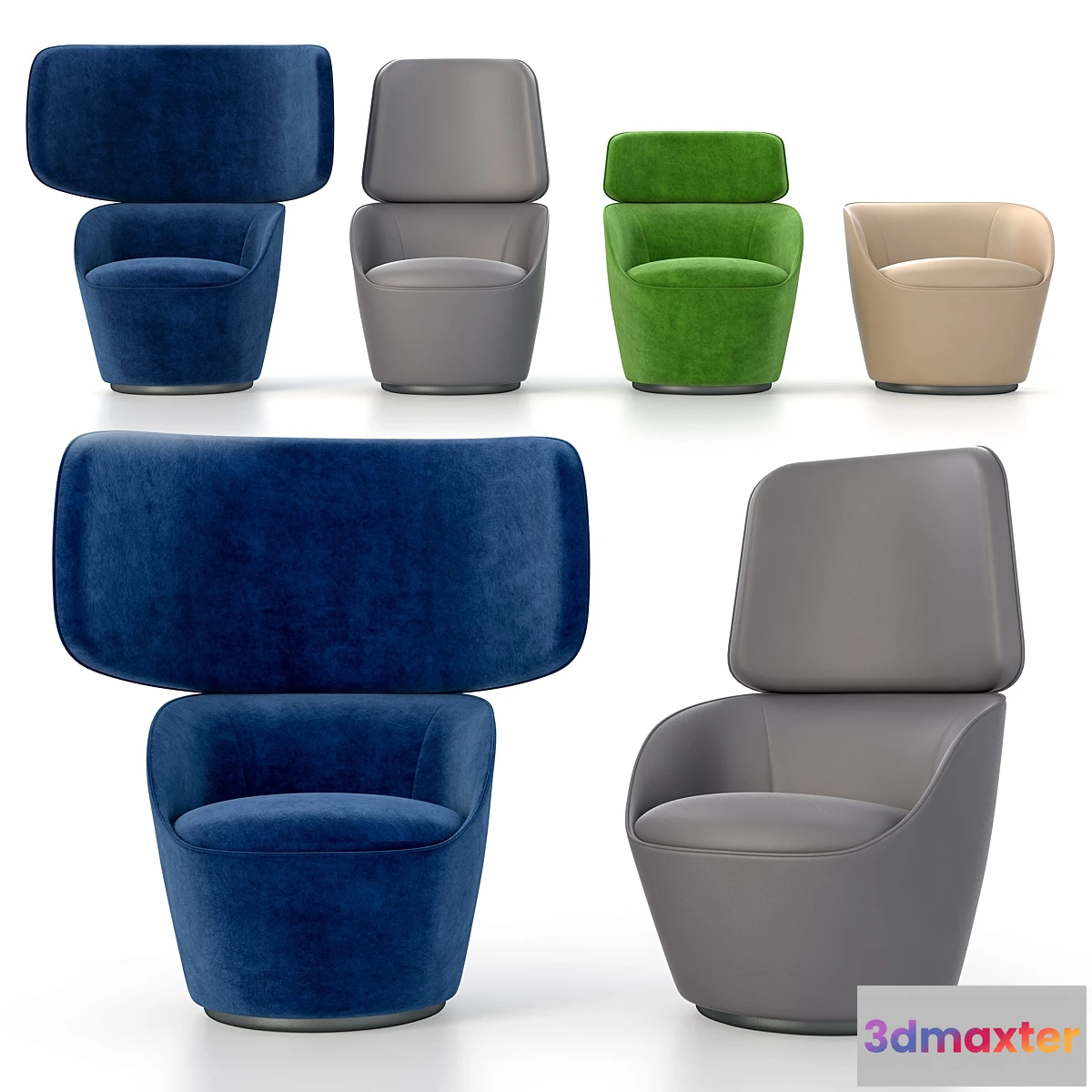 598795 - Emmegi Radar armchairs